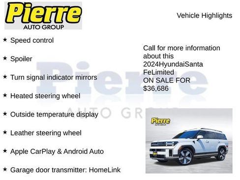 Used 2024 Hyundai Santa Fe Limited AWD/4WD image 23