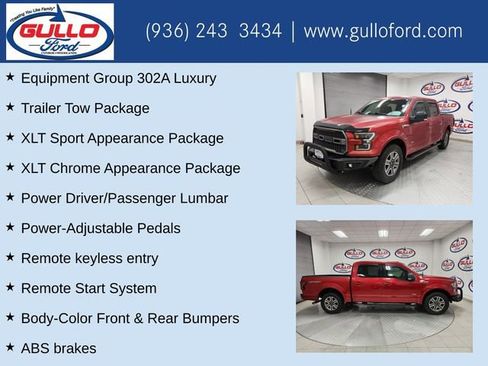 Used 2015 Ford F150 XLT w/ Equipment Group 302A Luxury image 10