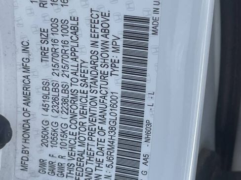 Used 2016 Honda CR-V LX image 26