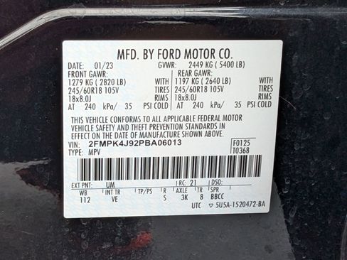 Certified 2023 Ford Edge SEL w/ Convenience Package image 34