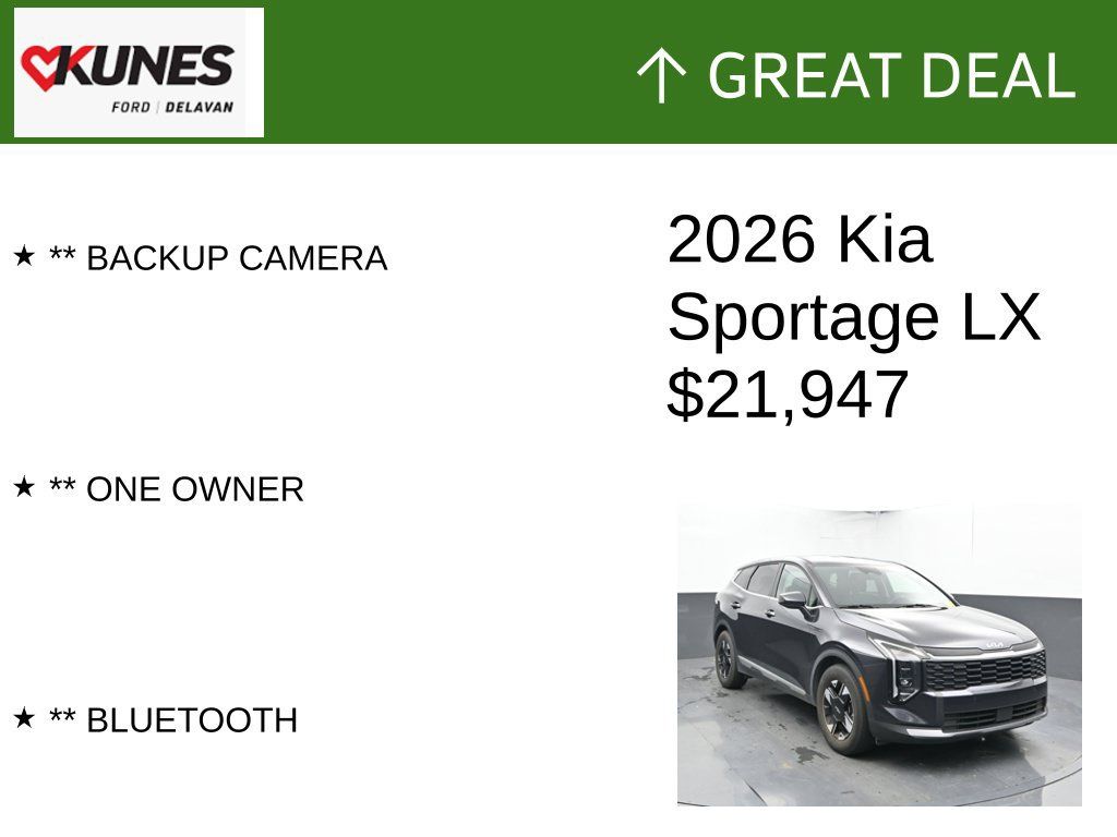 Used 2026 Kia Sportage LX FWD image 2