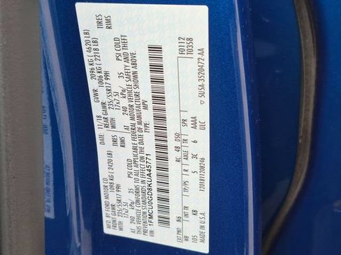 Used 2019 Ford Escape SE FWD image 21