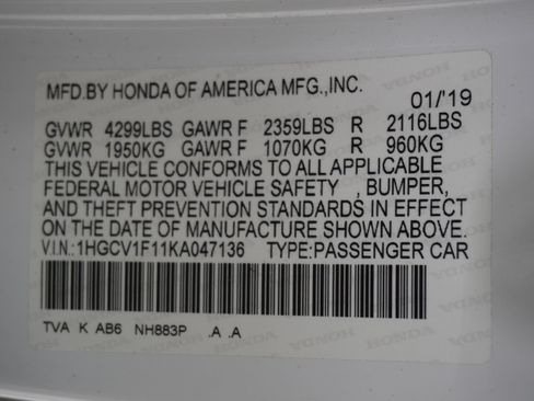 Used 2019 Honda Accord LX image 25