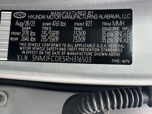 Used 2024 Hyundai Tucson SEL w/ Convenience Package AWD/4WD image 15