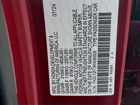 Used 2024 Honda Accord Sport image 12