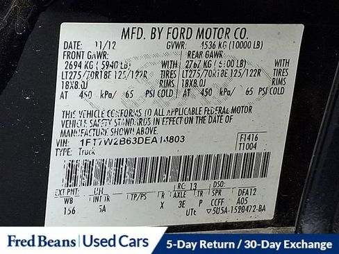 Used 2013 Ford F250 Lariat w/ Lariat Ultimate Pkg image 27