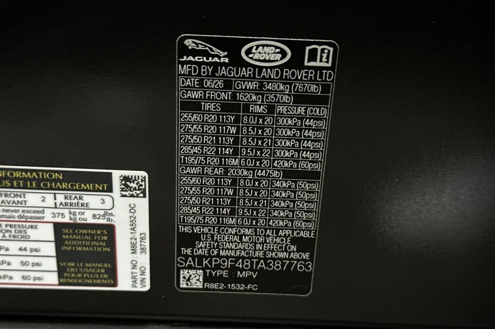 New 2026 Land Rover Range Rover SE AWD/4WD image 25