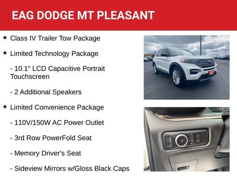 Used 2023 Ford Explorer Limited w/ Limited Technology Package RWD image 12