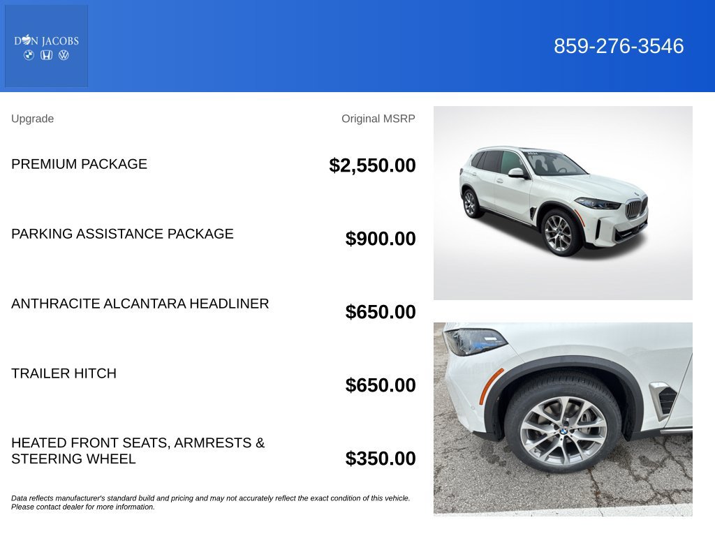 Used 2024 BMW X5 xDrive40i w/ Premium Package AWD/4WD image 6