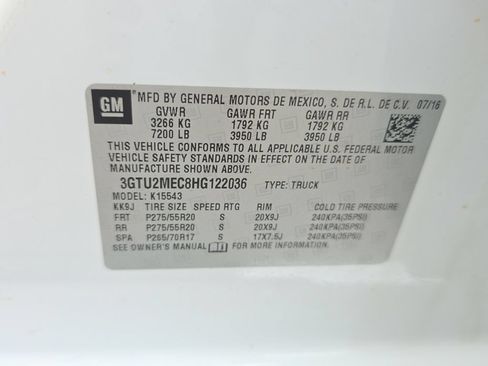 Used 2017 GMC Sierra 1500 SLE w/ SLE Value Package AWD/4WD image 20