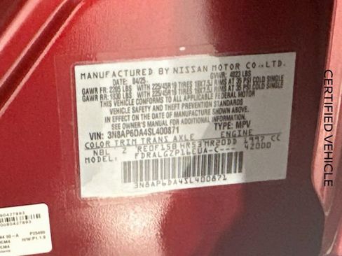 Certified 2025 Nissan Kicks SR FWD image 30