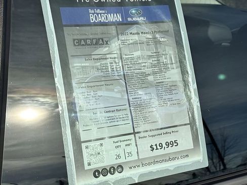 Used 2022 MAZDA MAZDA3 s image 29