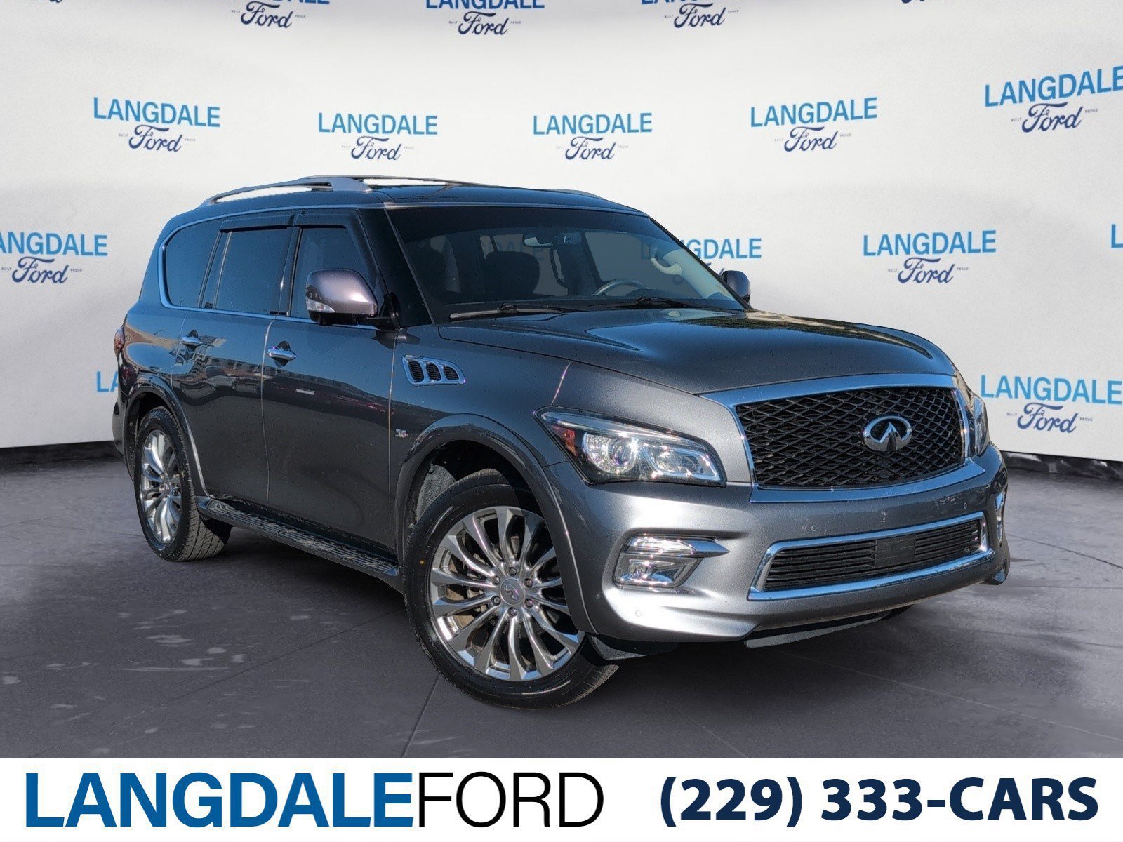 Used 2015 INFINITI QX80 2WD w/ 22" Wheel Package image 1