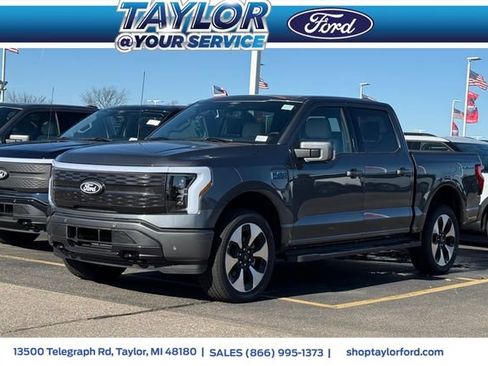 New 2025 Ford F150 Lightning Platinum image 1