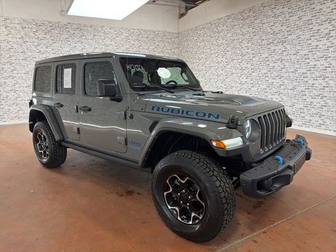 Used 2021 Jeep Wrangler Unlimited Rubicon 4xe w/ Steel Bumper Group image 1