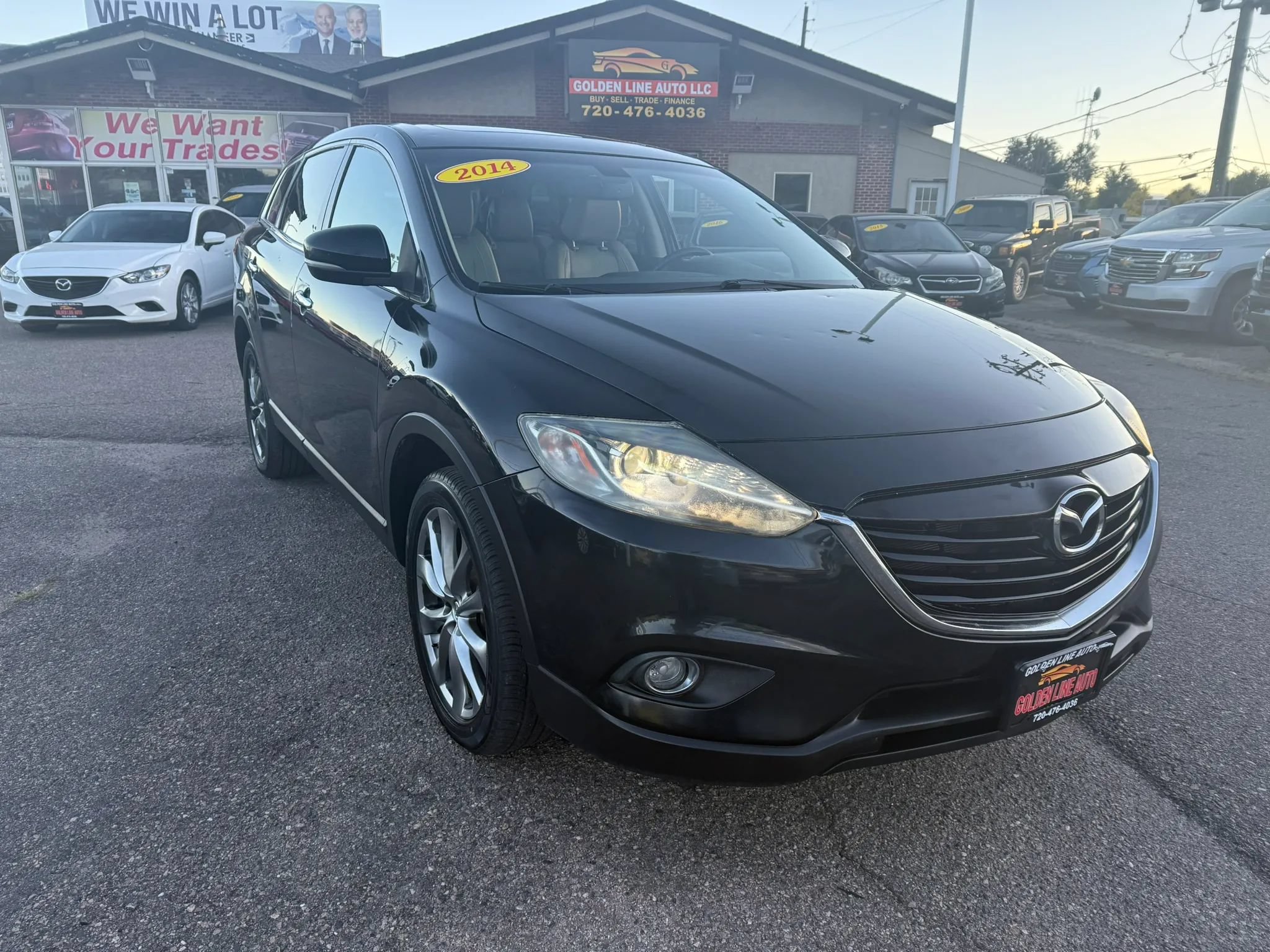 Used 2014 MAZDA CX-9 Grand Touring w/ GT Technology Package AWD/4WD image 2
