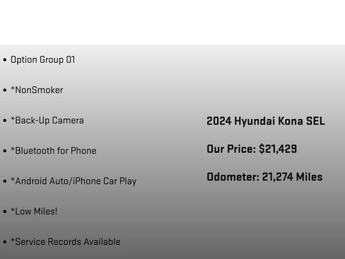 Used 2024 Hyundai Kona SEL image 6