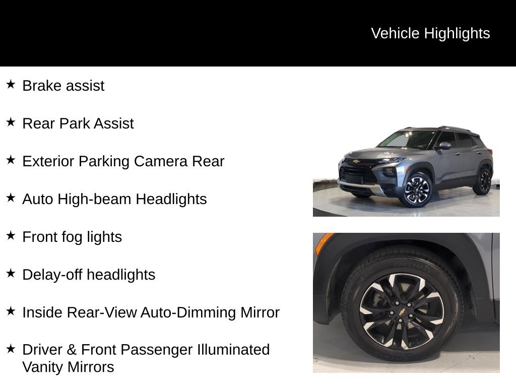 Used 2021 Chevrolet TrailBlazer LT w/ Convenience Package AWD/4WD image 25