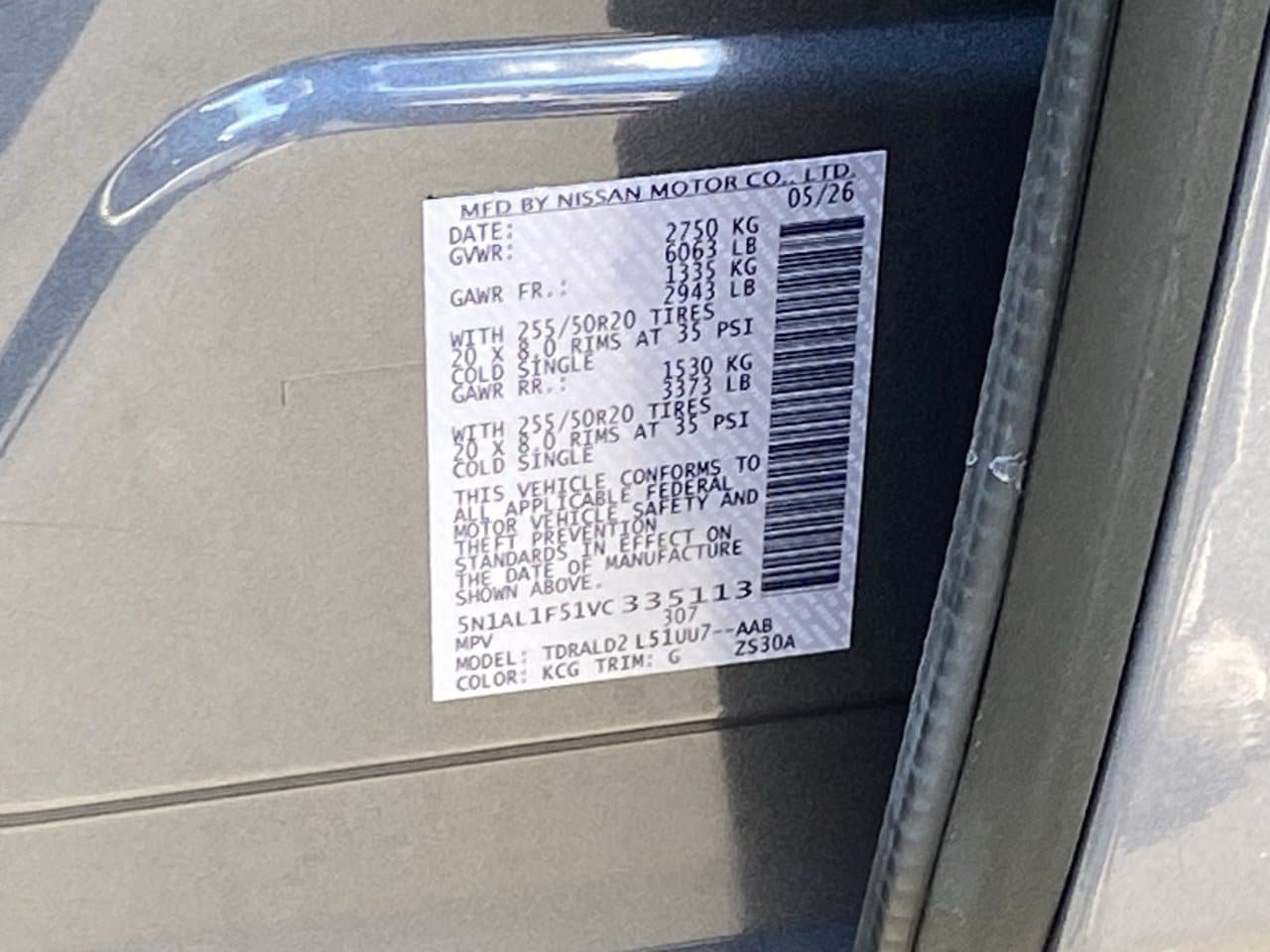 Certified 2027 INFINITI QX60 Luxe w/ Cargo Package FWD image 36