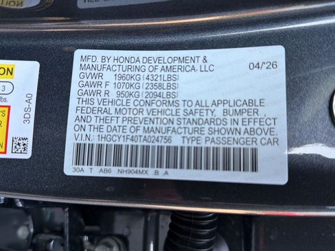 New 2026 Honda Accord SE image 35