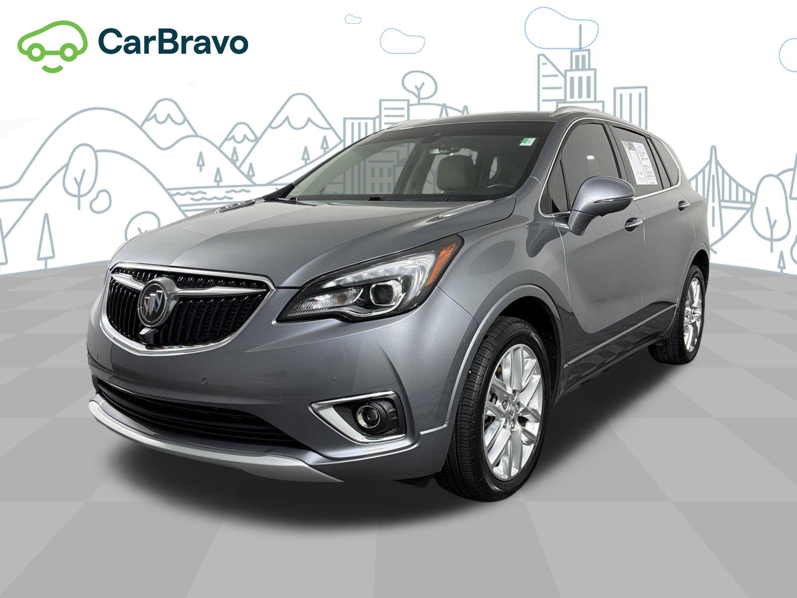 Certified 2020 Buick Envision Premium w/ Driver Confidence Package AWD/4WD image 1