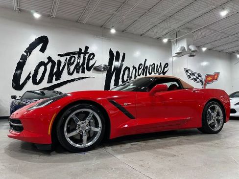 Used 2014 Chevrolet Corvette Stingray Convertible w/ 3LT Preferred Equipment Group RWD image 1