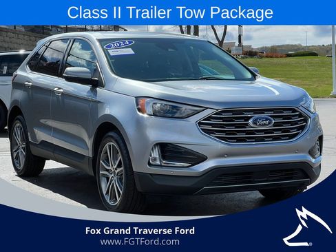 Certified 2024 Ford Edge Titanium w/ Class II Trailer Tow Package AWD/4WD image 45