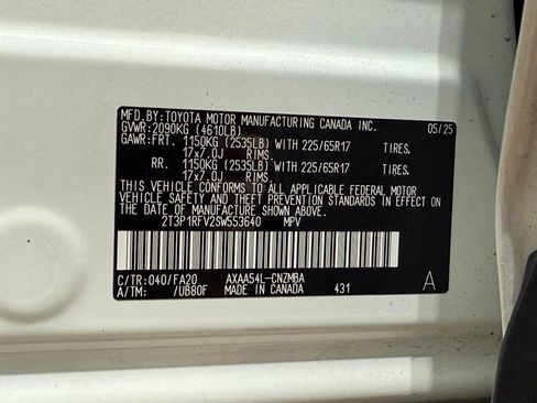 Certified 2025 Toyota RAV4 XLE w/ Convenience Package AWD/4WD image 31
