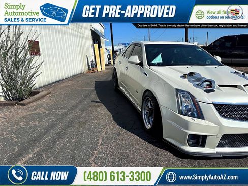 Used 2011 Cadillac CTS V w/ Wood Trim Package RWD image 6