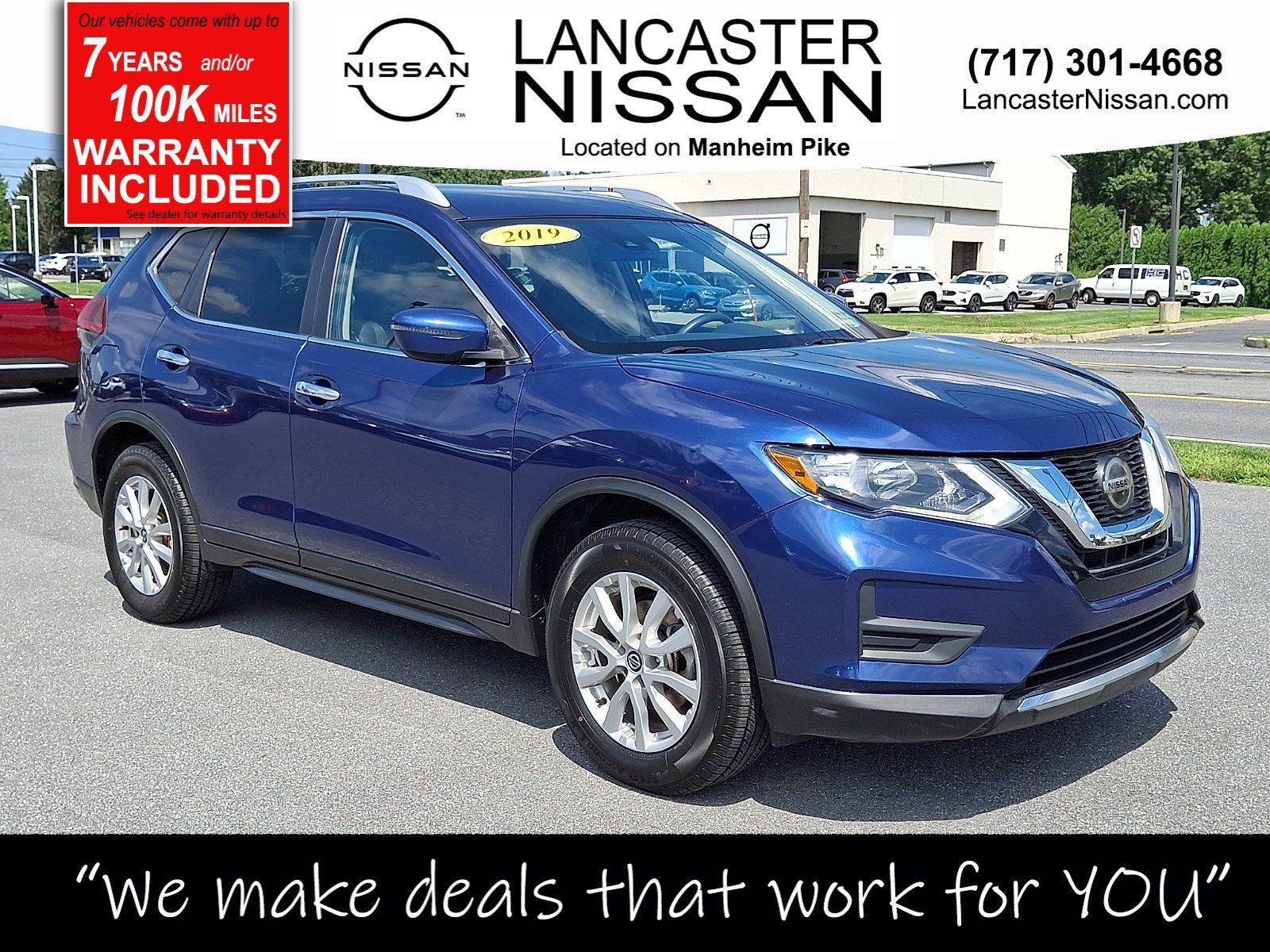 Used 2019 Nissan Rogue SV AWD/4WD image 1