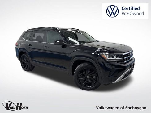 Used 2022 Volkswagen Atlas SE w/ Black Wheel Package image 1