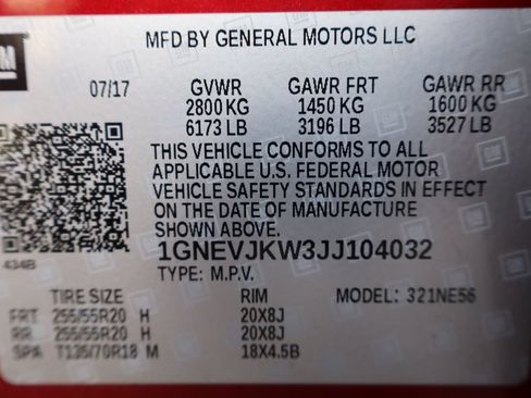 Used 2018 Chevrolet Traverse Premier AWD/4WD image 49