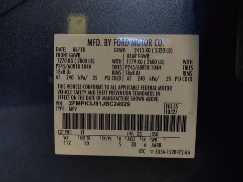 Used 2018 Ford Edge SEL w/ Equipment Group 201A image 33