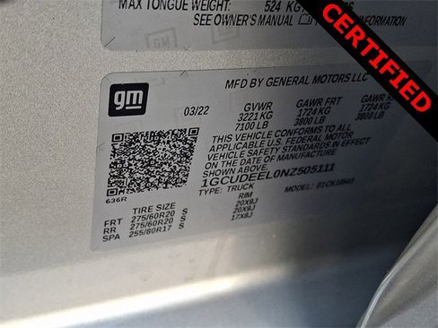 Used 2022 Chevrolet Silverado 1500 RST w/ Convenience Package II image 30