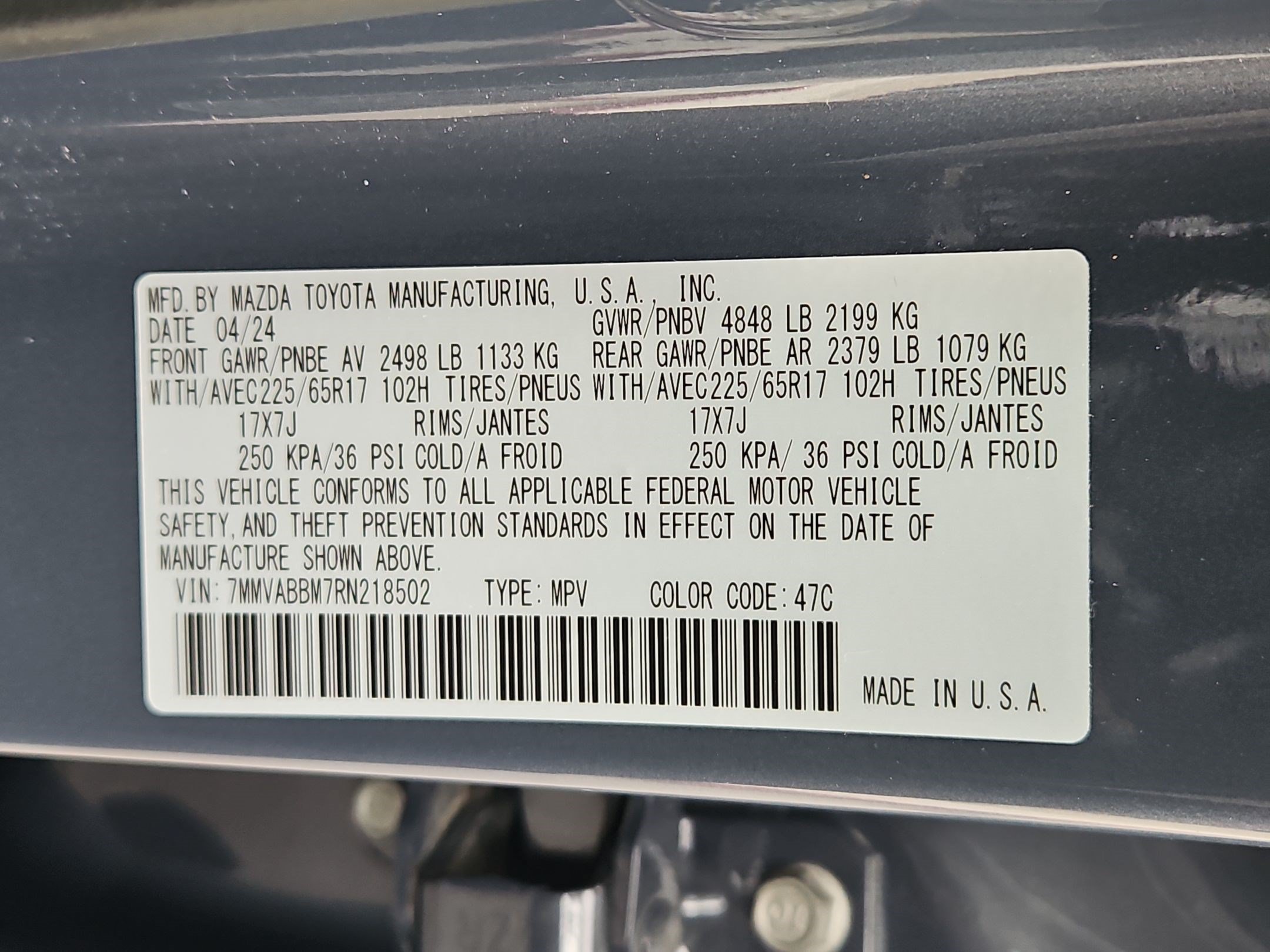 Certified 2024 MAZDA CX-50 AWD 2.5 S w/ Convenience Package image 32