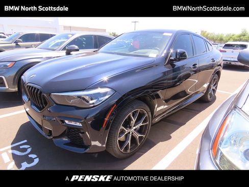 Used 2021 BMW X6 xDrive40i w/ M Sport Package AWD/4WD image 1