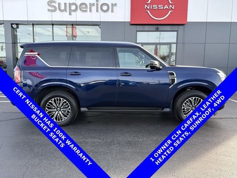 Certified 2025 Nissan Armada SL w/ Captain's Chari Seat Package image 2