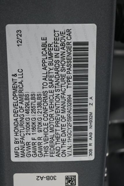 Certified 2024 Honda Accord Sport image 18