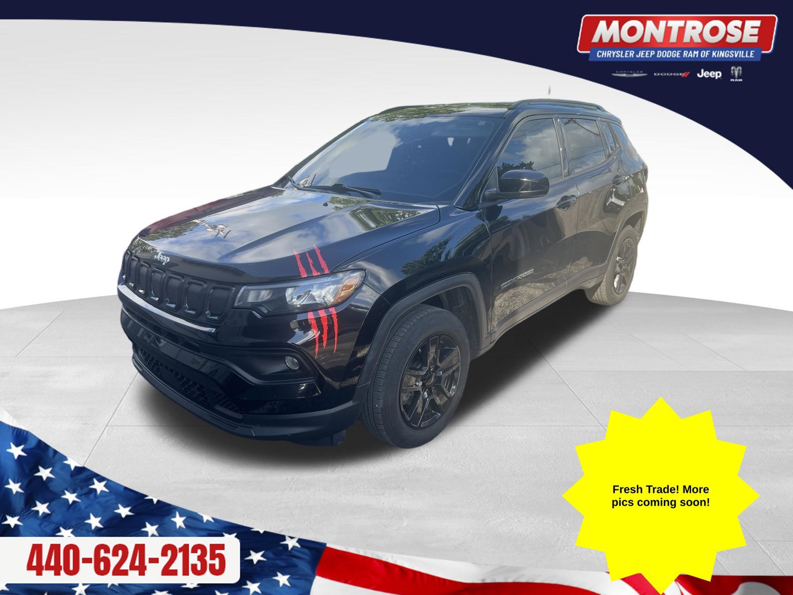 Used 2022 Jeep Compass Latitude AWD/4WD image 1