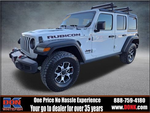 Used 2022 Jeep Wrangler Unlimited Rubicon w/ LED Lighting Group AWD/4WD image 4