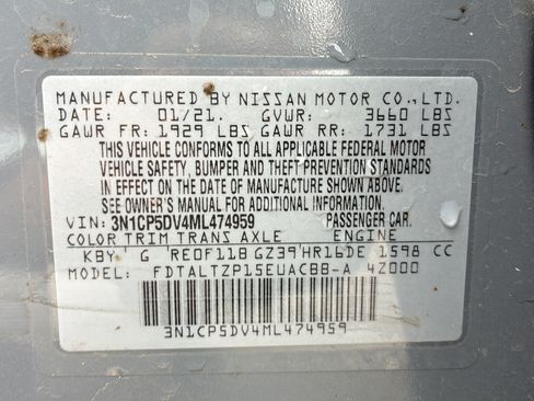 Used 2021 Nissan Kicks SR w/ SR Premium Package FWD image 38