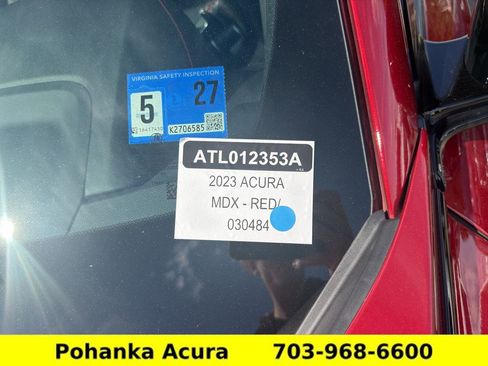 Certified 2023 Acura MDX A-Spec AWD/4WD image 35