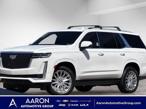 Used 2021 Cadillac Escalade Premium Luxury w/ Driver Assist Tech Package AWD/4WD image 1