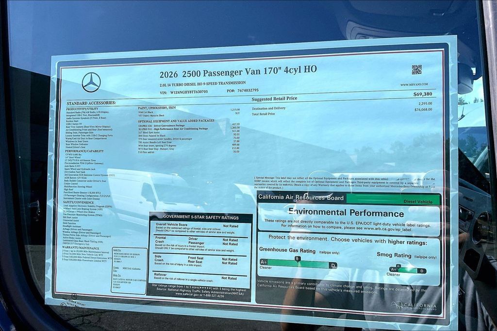 New 2026 Mercedes-Benz Sprinter 2500 image 13
