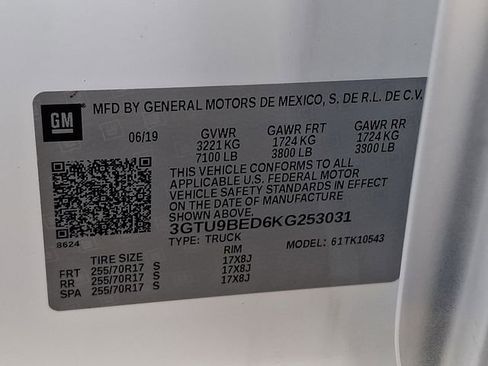 Used 2019 GMC Sierra 1500 SLE image 27