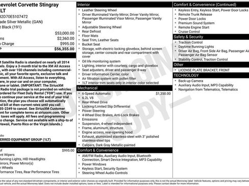 Used 2014 Chevrolet Corvette Stingray Coupe RWD image 5