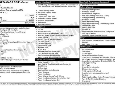 Certified 2025 MAZDA CX-5 AWD 2.5 S w/ Preferred Package image 2