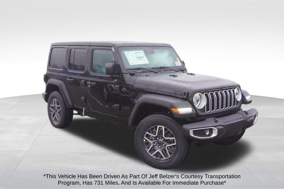 New 2025 Jeep Wrangler Unlimited Sahara w/ Safety Group AWD/4WD image 1