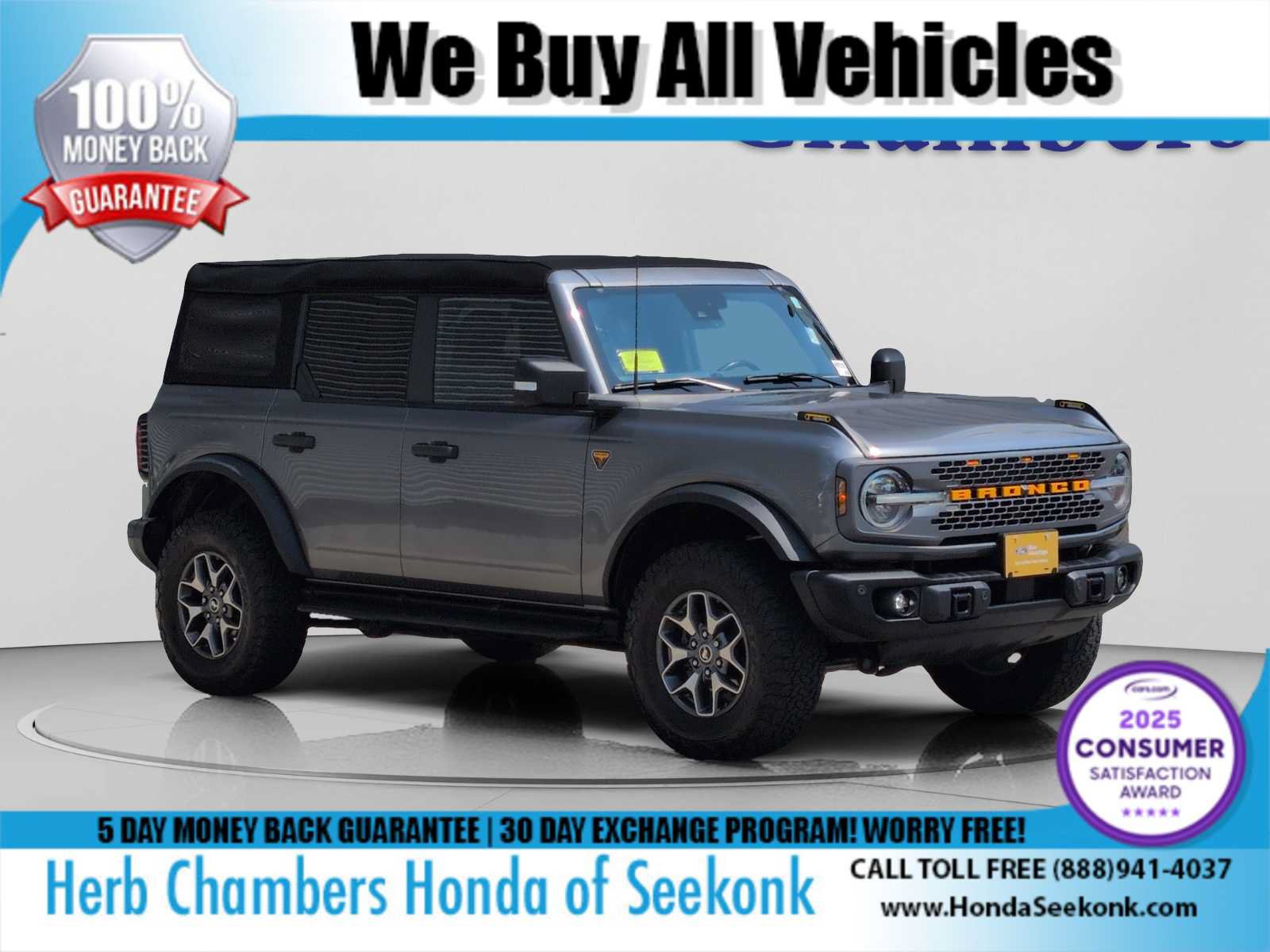 Used 2023 Ford Bronco Badlands AWD/4WD image 1
