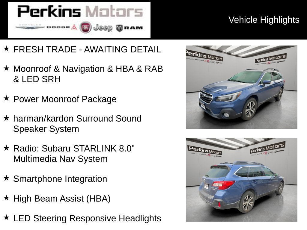 Used 2019 Subaru Outback 3.6R Limited w/ Popular Package #2 AWD/4WD image 12